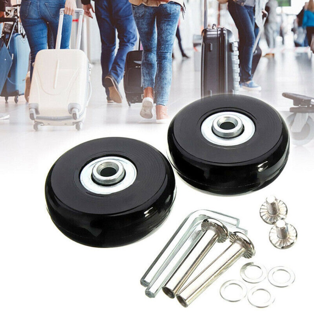 Silent Replacement Luggage Wheels - Rodízios Silenciosos Deslizantes de Substituição 57-59MM,