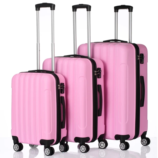 Expandable Hard Shell Luggage Set - Conjuntos de malas 3 em 1,