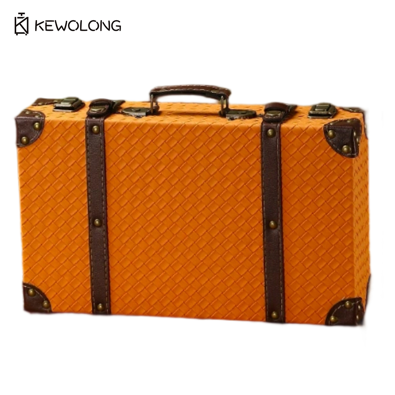 Retro Vintage Trunk Suitcase - Caixa de Armazenamento Vintage Europeia Retro,