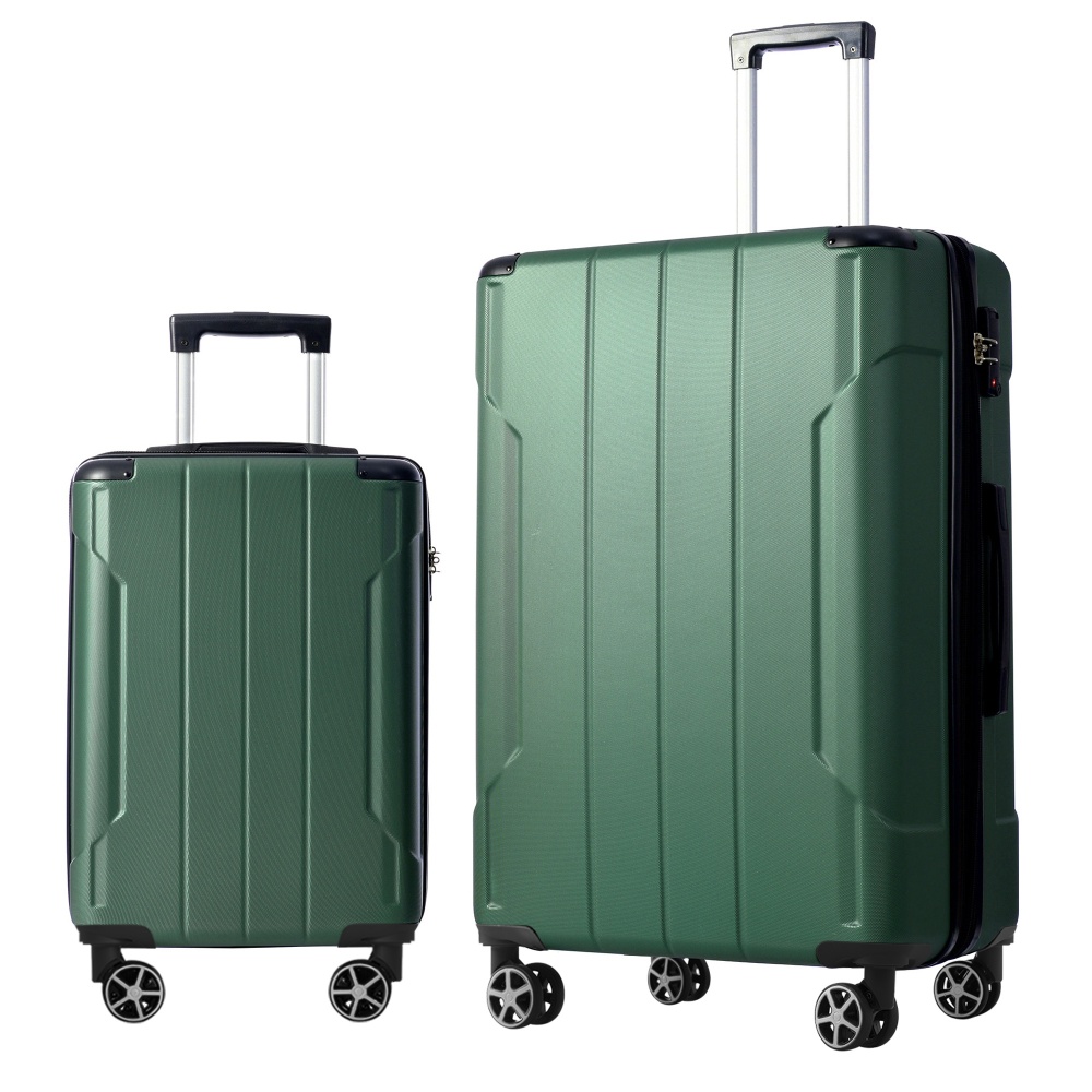 Expandable Hard Shell Luggage Set - Conjunto de Malas Expansíveis de 2