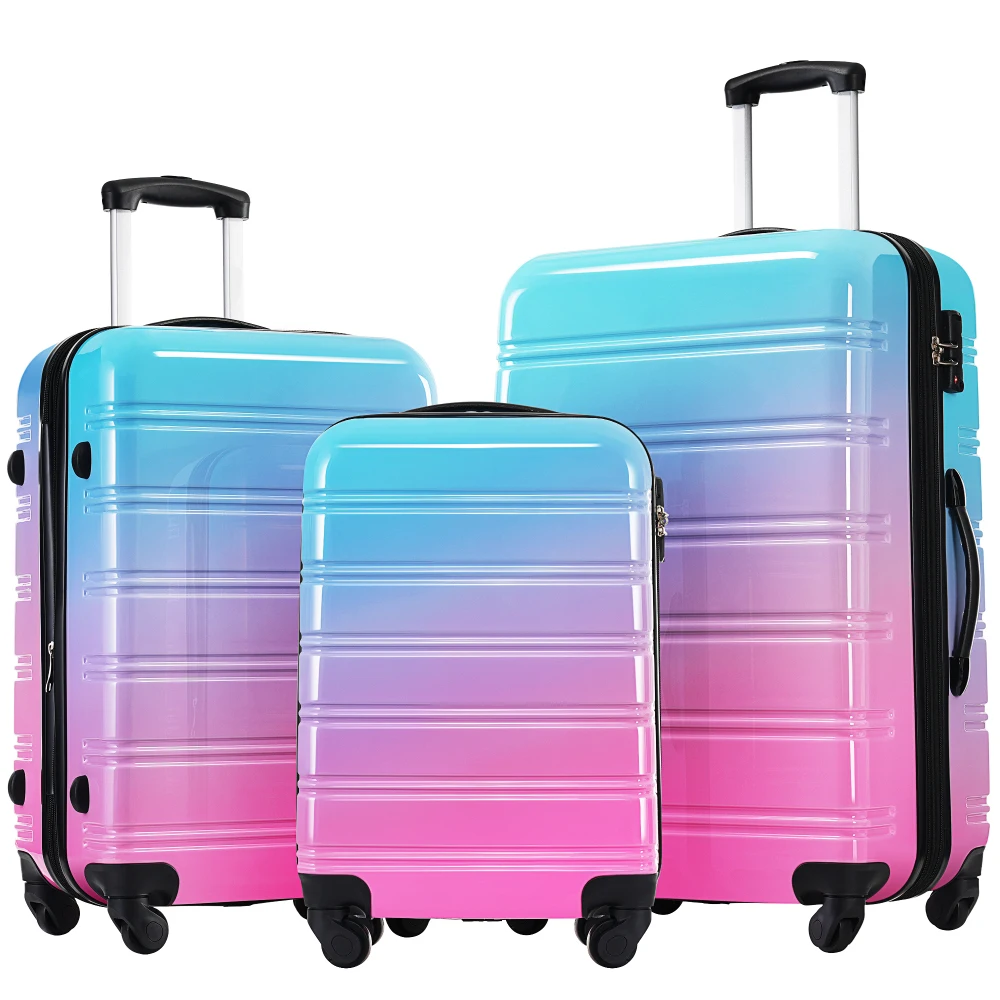 Expandable Hard Shell Luggage Set - Conjuntos de Malas Rígidas de 3