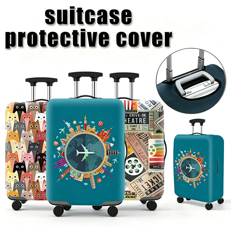 Waterproof Suitcase Cover Protector - Nova Capa Protetora Impermeável para Malas