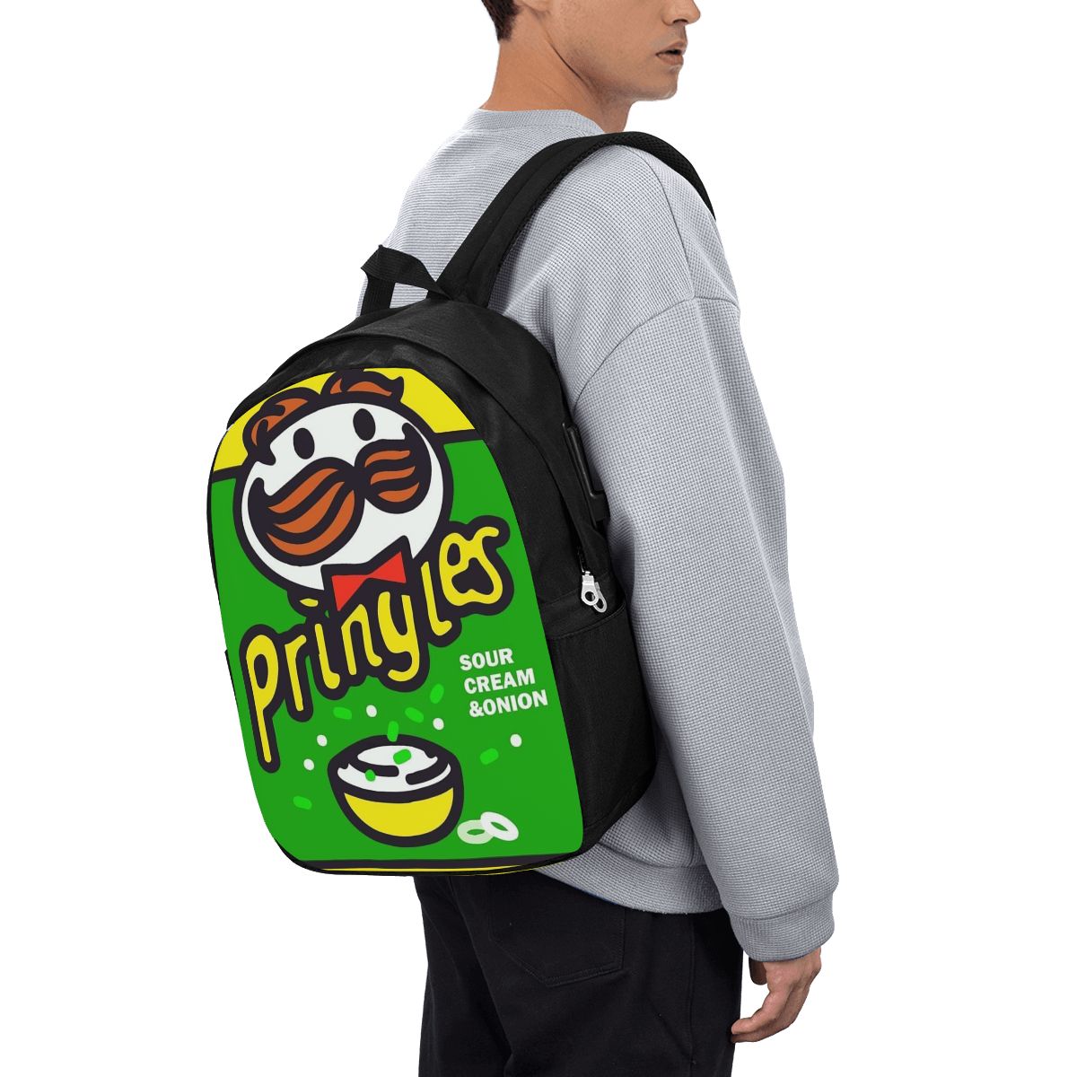 Backpacks - Mochila Pringles com Estampa de Batata