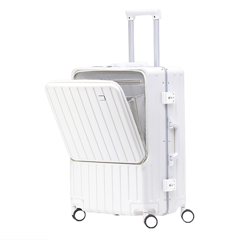 Aluminum Frame Carry On Luggage - Bagagem multifuncional de abertura frontal de