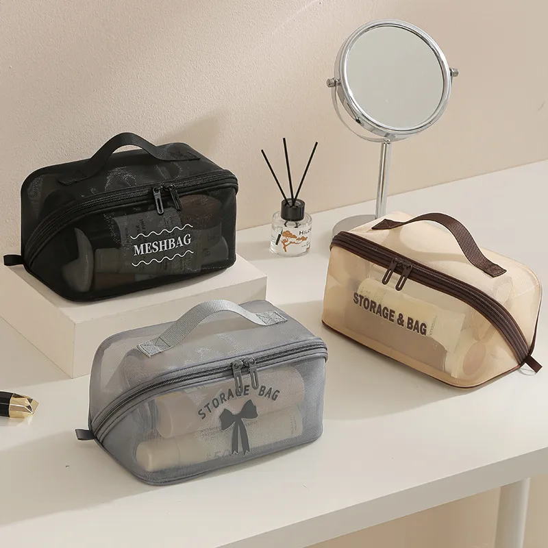 Cosmetic Bags - Bolsa de Cosméticos de Grande Capacidade,