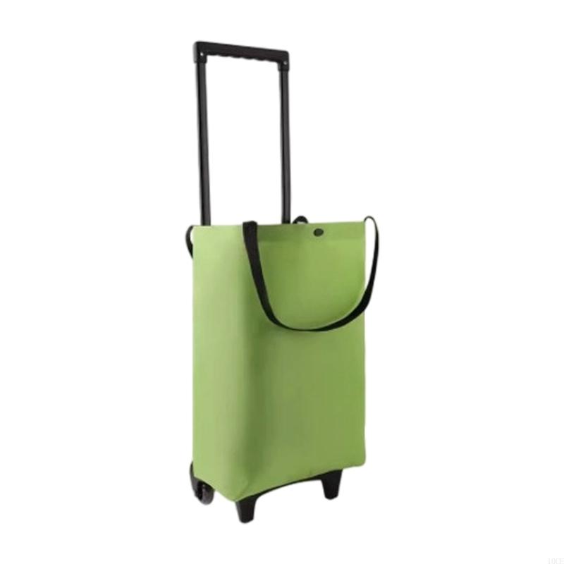 Carrinho dobrável leve, alça r - Foldable Rolling Luggage Bag avaliação e preço