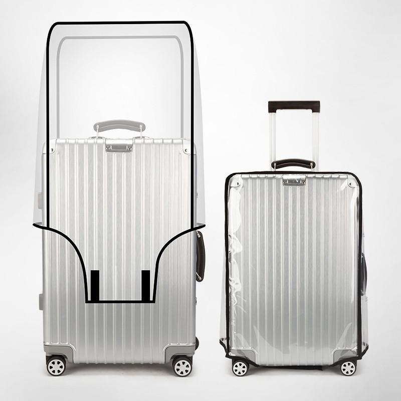 Capa transparente para bagagem - Luggage Protective Cover Transparent avaliação e preço