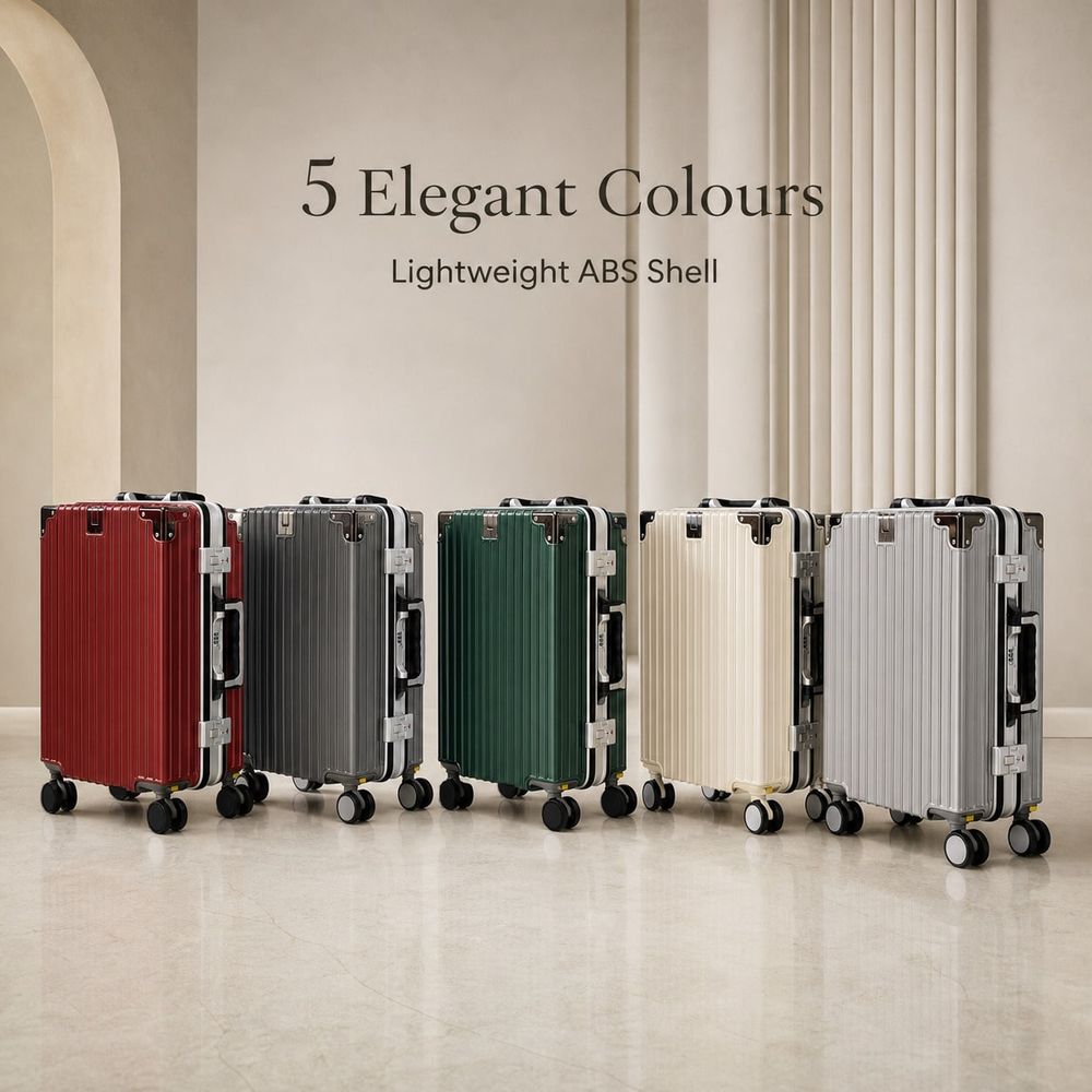 Mala de Mão Aprovada por Compa - Aluminum Frame Carry On Luggage avaliação e preço