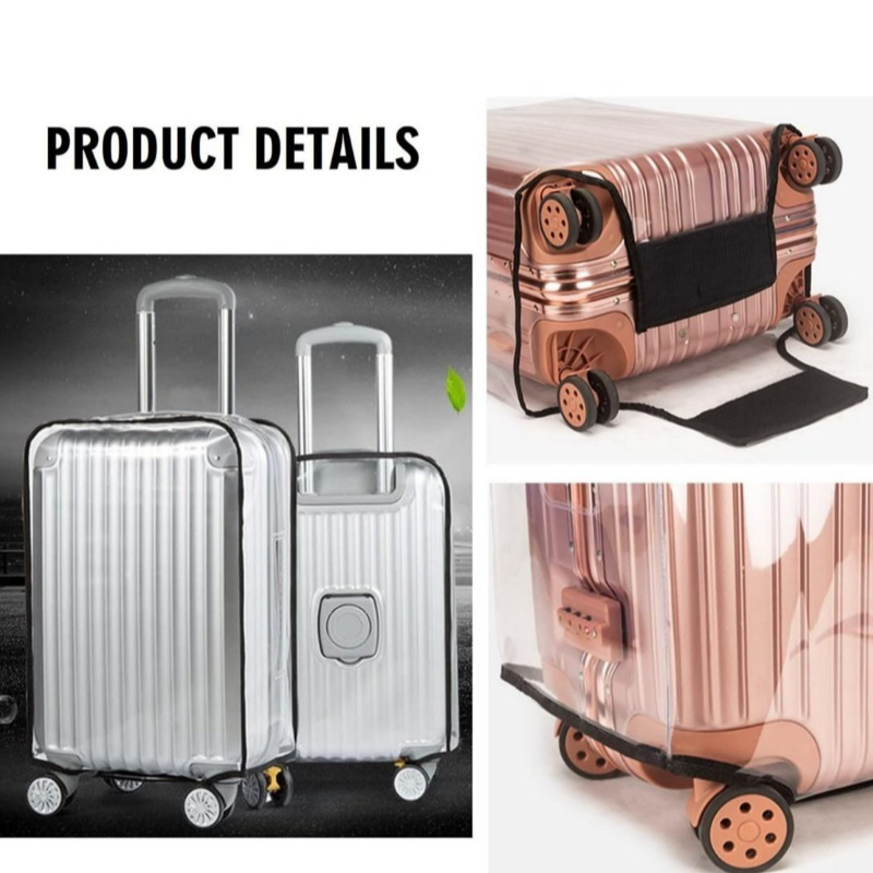 Capa protetora contra poeira p - Luggage Protective Cover Transparent avaliação e preço