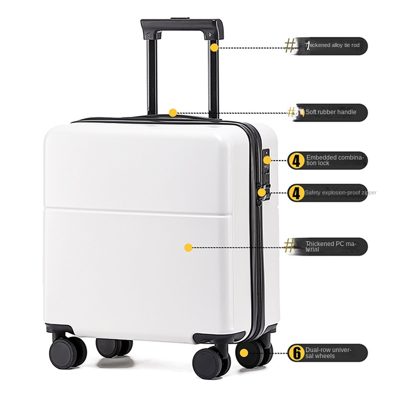 Mala de viagem de 20 polegadas - Cabin Size Lightweight Travel Trolley avaliação e preço