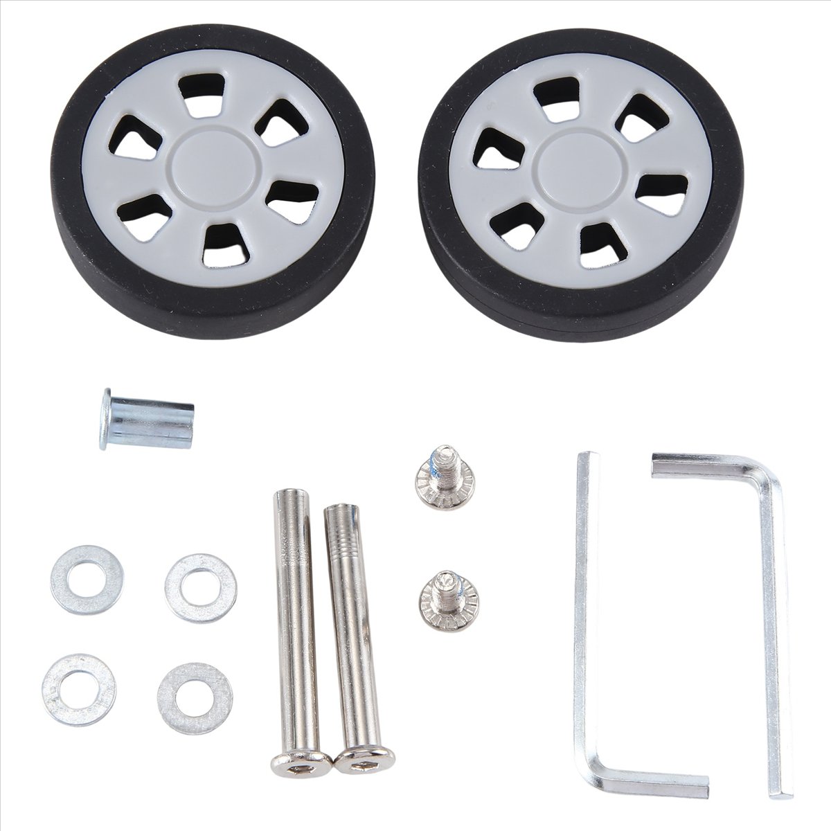 Abqr 55x12mm rodas de bagagem  - Luggage avaliação e preço
