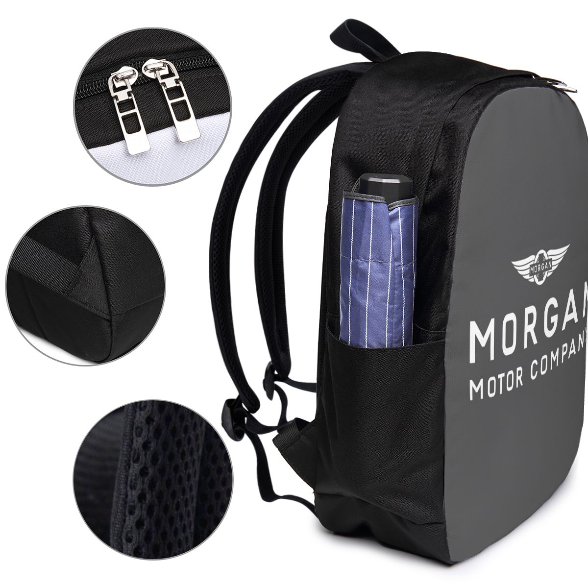Mochila Morgan Motor Car Compa - Backpacks avaliação e preço