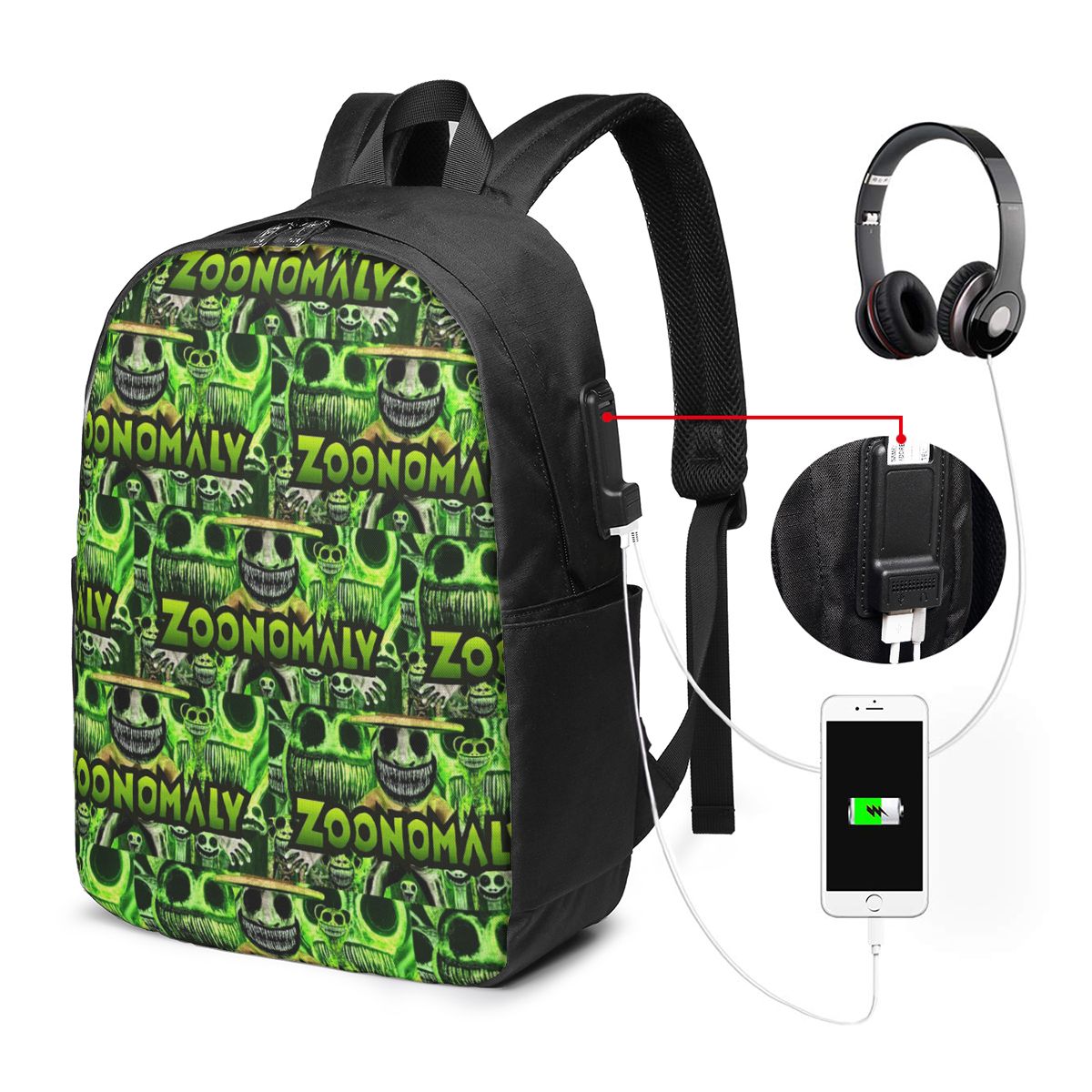 Mochila Zoonomaly Cartoon Stea - Travel Bags avaliação e preço