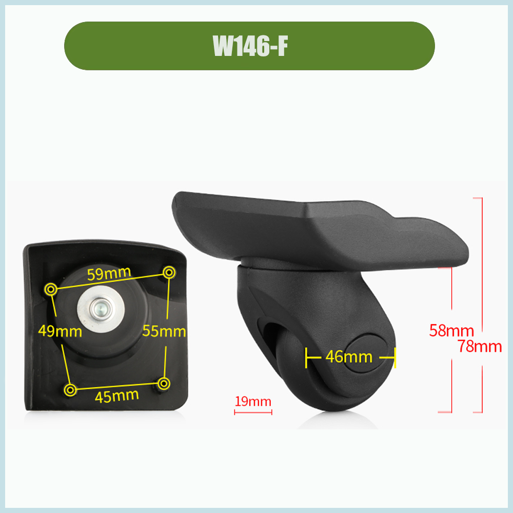 Kit de Rodas Giratórias de Sub - Silent Replacement Luggage Wheels avaliação e preço