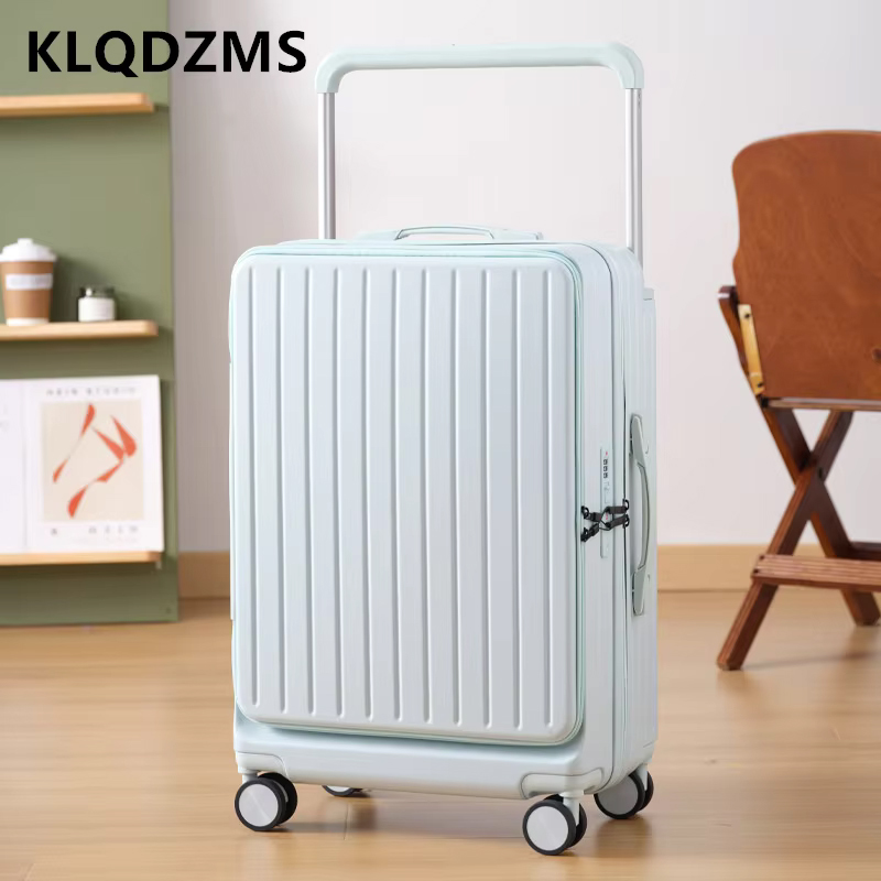Mala de Viagem Multifuncional  - Front Opening Laptop Luggage 24 Inch avaliação e preço