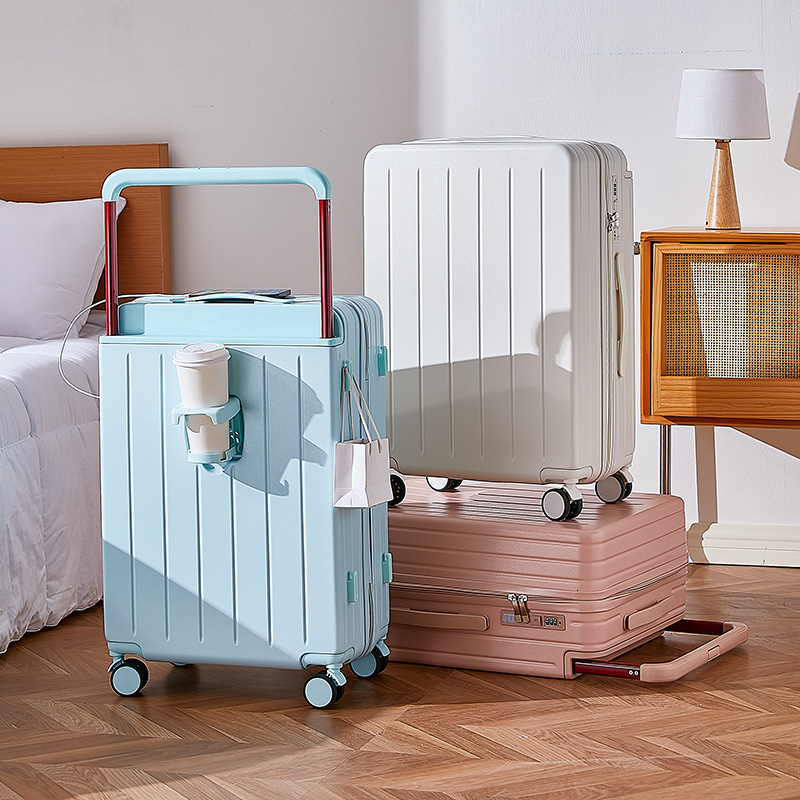 Mala de viagem com alça larga  - Spinner Wheel Rolling Suitcase 20 Inch avaliação e preço