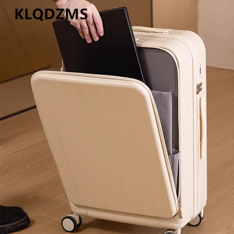 Mala Multifuncional KLQDZMS 20 - Front Opening Laptop Luggage 24 Inch avaliação e preço