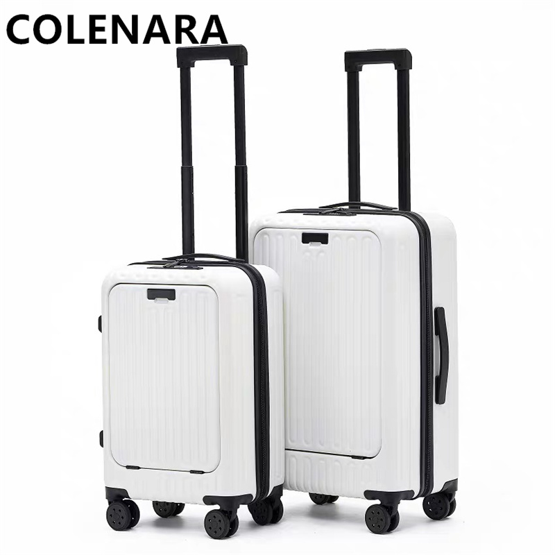 COLENARA Mala de Cabine Multif - Front Opening Laptop Luggage 24 Inch avaliação e preço