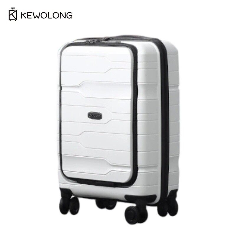Mala de viagem com abertura fr - Cabin Size Lightweight Travel Trolley avaliação e preço