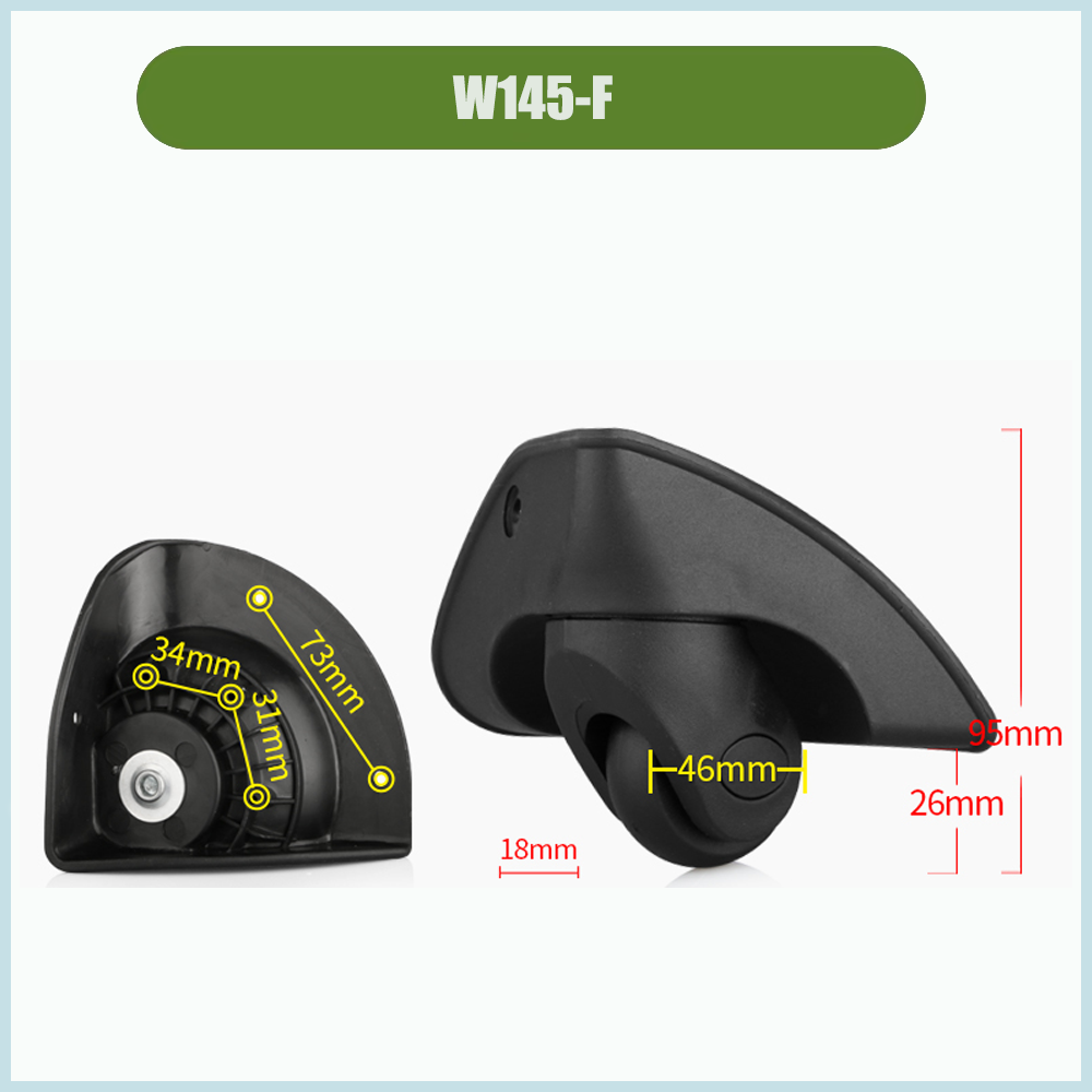 Rodas Giratórias de Substituiç - Silent Replacement Luggage Wheels avaliação e preço