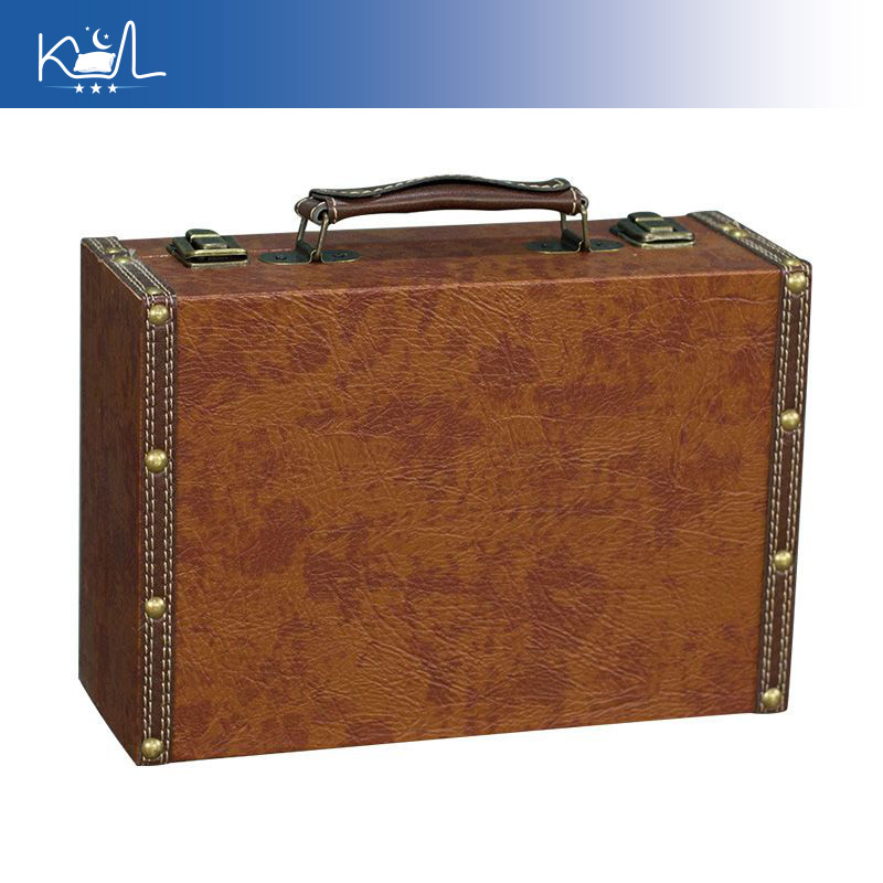 Caixa de Armazenamento Decorat - Retro Vintage Trunk Suitcase avaliação e preço