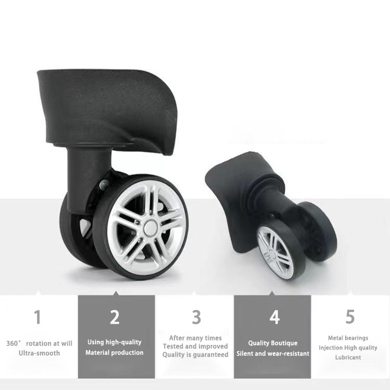 Rodízio fixo para bagagem, ace - Silent Replacement Luggage Wheels avaliação e preço