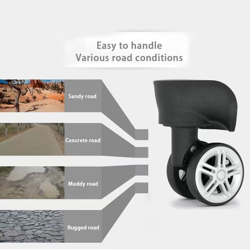 Rodízio fixo para bagagem, ace - Silent Replacement Luggage Wheels avaliação e preço