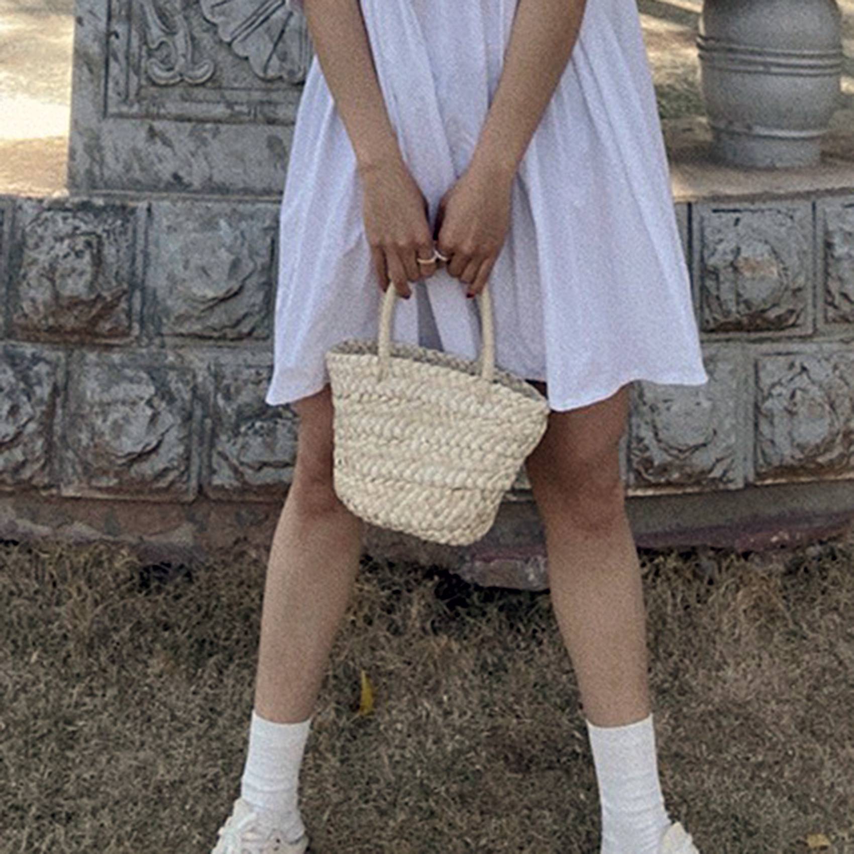 Abqr verão artesanal pequeno s - Handbags avaliação e preço