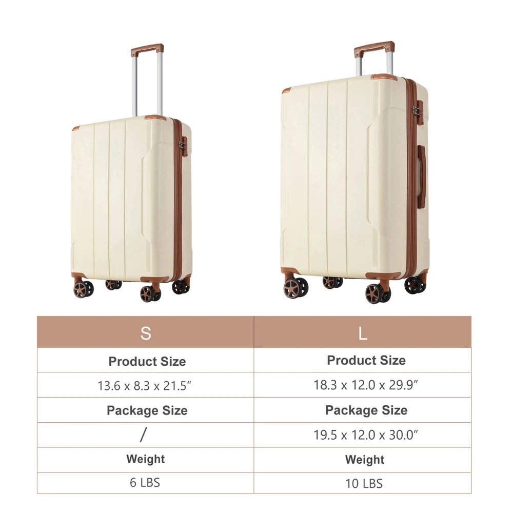 Conjunto de Malas Rígidas em A - Expandable Hard Shell Luggage Set avaliação e preço