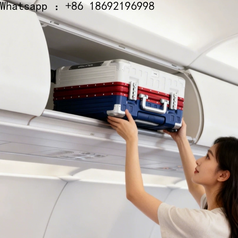 Mala de Viagem de 18 Polegadas - Aluminum Frame Carry On Luggage avaliação e preço