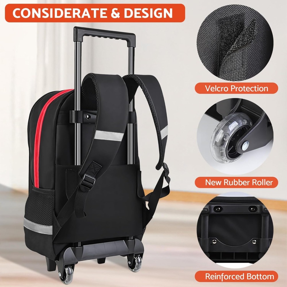 Mochila com Rodinhas para Meni - Foldable Rolling Luggage Bag avaliação e preço