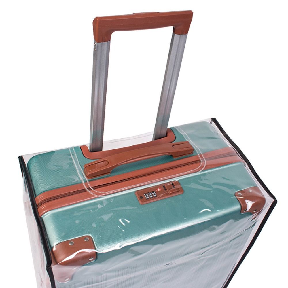 Capa de Bagagem Transparente e - Waterproof Suitcase Cover Protector avaliação e preço