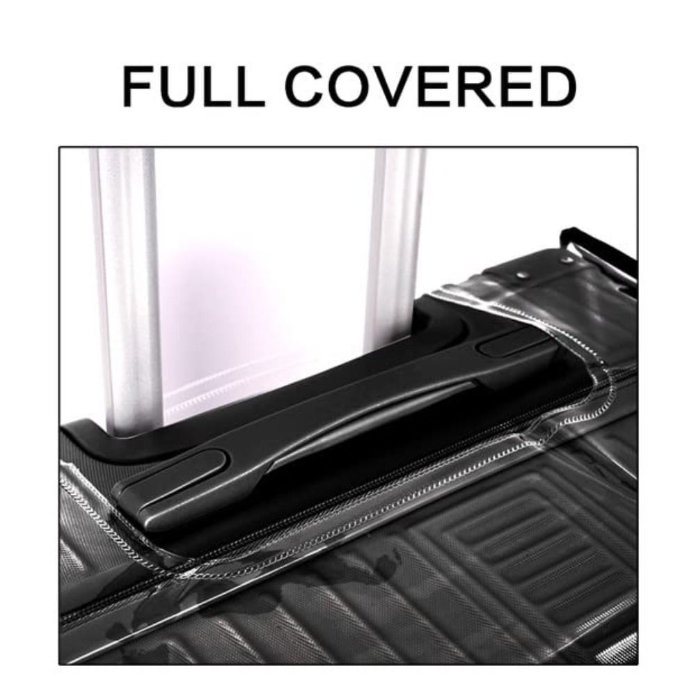 Capa de Bagagem Transparente e - Waterproof Suitcase Cover Protector avaliação e preço