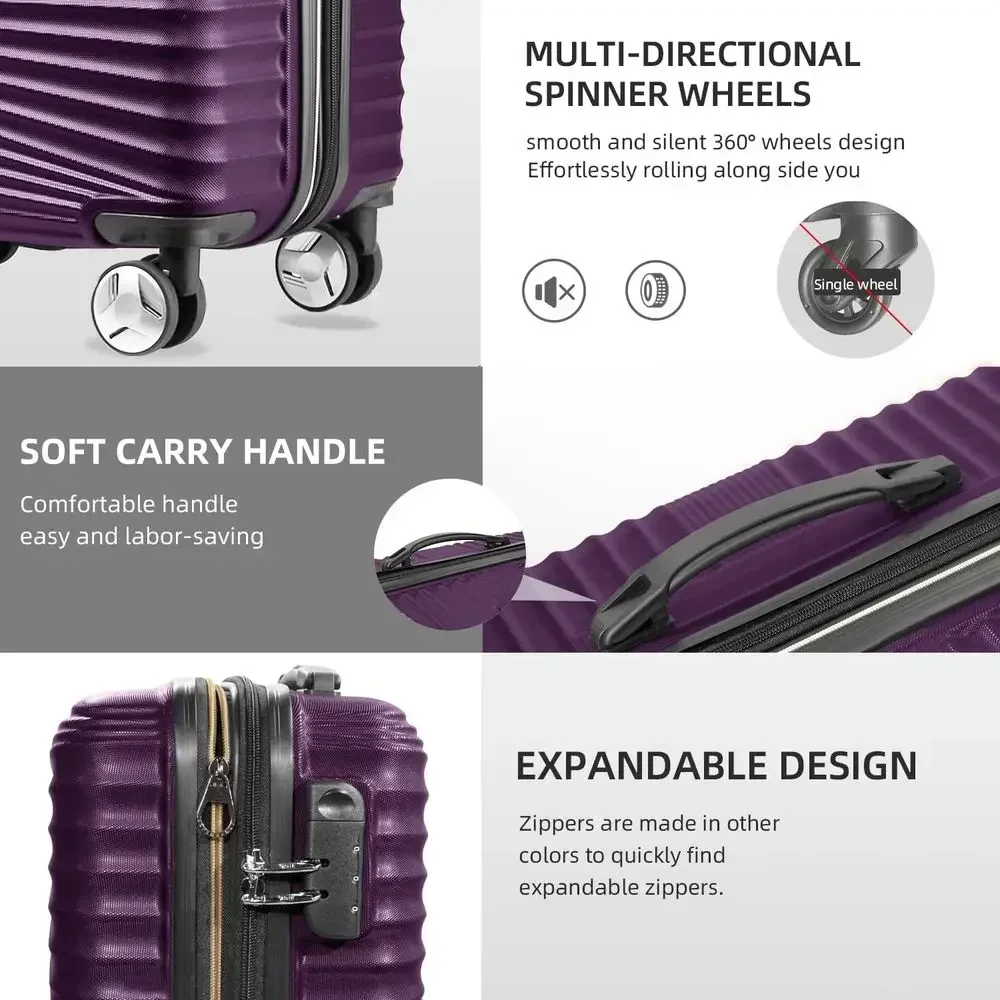 Conjunto de Malas Expansíveis  - Expandable Hard Shell Luggage Set avaliação e preço