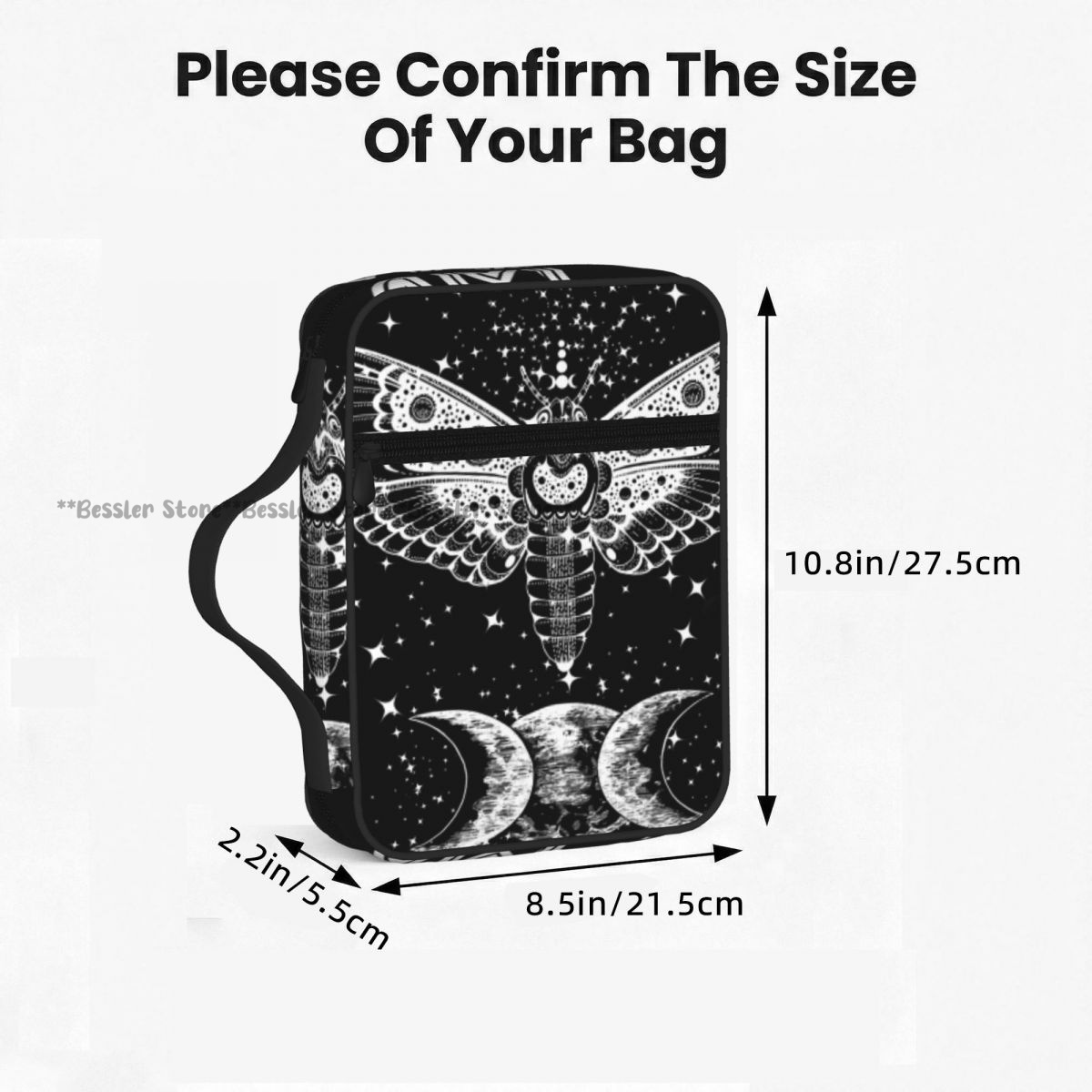 Bolsa de Bíblia com Zíper e Al - Handbags avaliação e preço