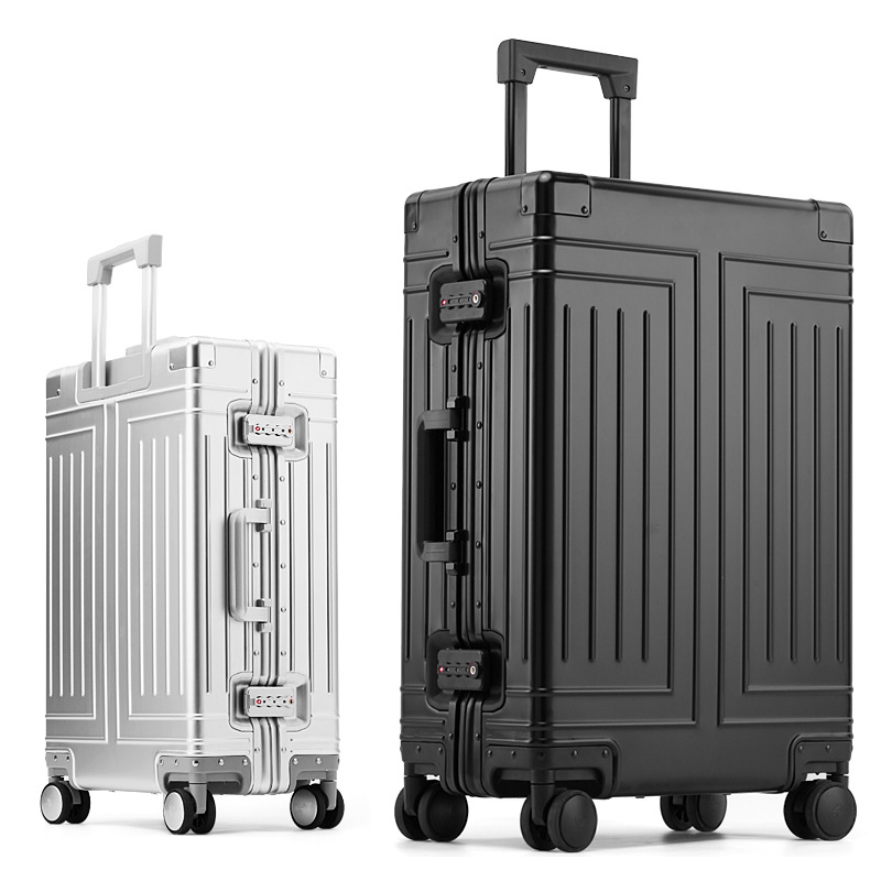 Mala de Alumínio de 20/24/26/2 - Spinner Wheel Rolling Suitcase 20 Inch avaliação e preço