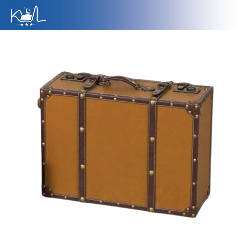 Caixa de Armazenamento Decorat - Retro Vintage Trunk Suitcase avaliação e preço