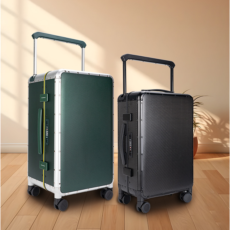 Mala de viagem de fibra de car - Spinner Wheel Rolling Suitcase 20 Inch avaliação e preço