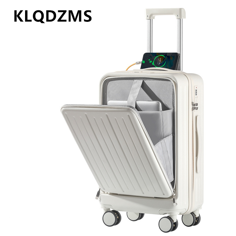 Mala de Viagem KLQDZMS 20 Pole - Front Opening Laptop Luggage 24 Inch avaliação e preço