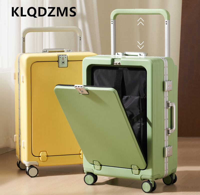 KLQDZMS Mala de Viagem de Alta - Front Opening Laptop Luggage 24 Inch avaliação e preço